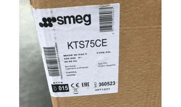 Nieuwe design dampkap SMEG type KTS75CE afm 756x745x1000